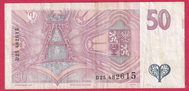 Česká republika - 50 Korun 1997 D 25