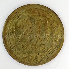 Rusko - 20 kopějka 1943