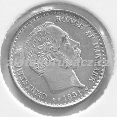 Dánsko - 10 ore 1891