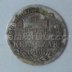 10 krejcar 1868 G.Y.F.