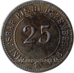 Německo - Anhalt - 25 Pfennig 1924