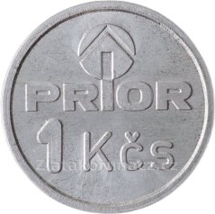 Prior 1 Kčs - hliník