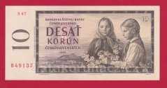 Československo - 10 korún 1960 S 67