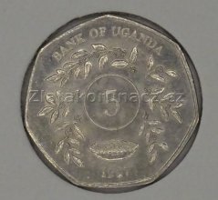 Uganda - 5 shillings 1987