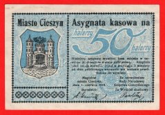 Polsko-Cieszyn - 50 Heller 1919