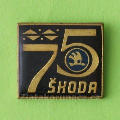 Auto Škoda - 75 Škoda černý