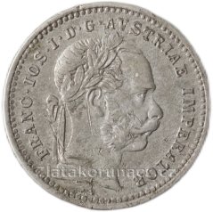 10 krejcar 1872 b.z.