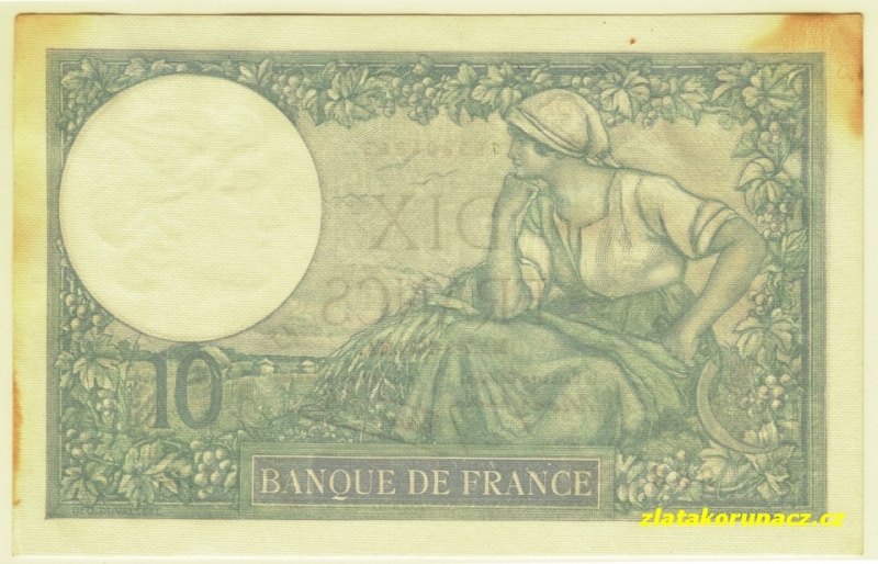 Francie - 10 Francs 1939