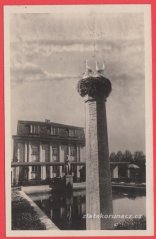 Bohdaneč - čápi - komín