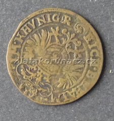 Rakousko-Uhersko - početní peníz 1586