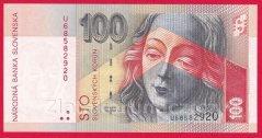 Slovenská republika - 100 korun 2004 "U"