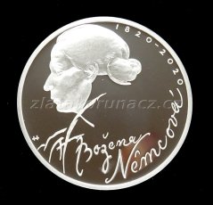 2020 - 200Kč Božena Němcová Proof