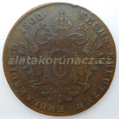 6 Krejcar 1800 B