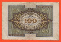 Německo - 100 Mark 1.11.1920 - série K-L