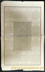 Rakousko-Uhersko - komentář k dluhopisu na 100 zlatých - 1868