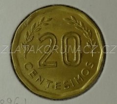 Uruguay - 20 centesimos 1981