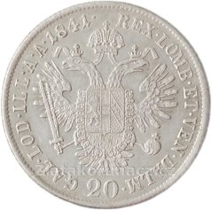 20 Krejcar 1841 A