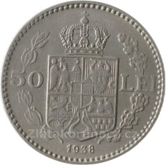 Rumunsko - 50 lei 1938