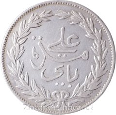 Tunis - 4 rial 1890 (1307)