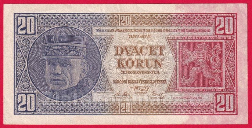 20 Korun 1926 Kf