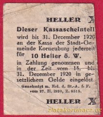 Korneuburg - 10 haléřů - 1920