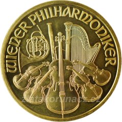 Zlatá mince Rakouska - 1 Oz Philharmoniker 1998