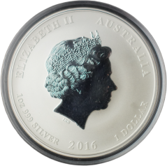 Austrálie - 1 Dollar 2016 Rok Opice