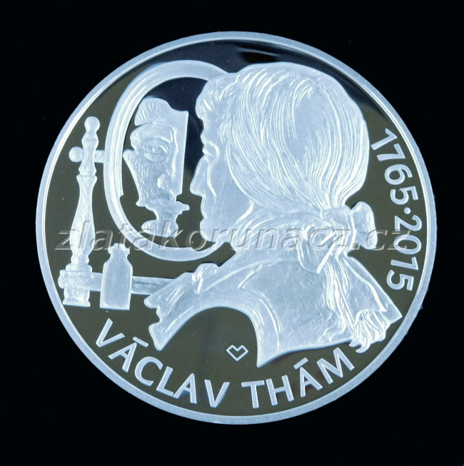 2015 - 500Kč - Václav Thám Proof