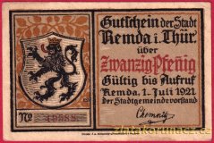 Remda - 20 pfennig - 1921