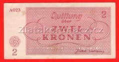 2 K - Terezínská poukázka A 023