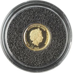 Zlatá mince - Šalamounovy ostrovy 1 Dollar 2019 - Dingo