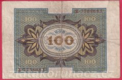 Německo - 100 Mark 1.11.1920 - série Z-H
