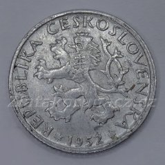 1 koruna 1952