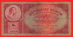 50 korun 1929 Ra