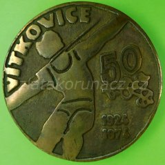 Vítkovice 1924-1974 - oštěp - 50. let