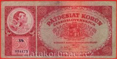 50 korun 1929 Ub