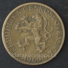 1 koruna 1960