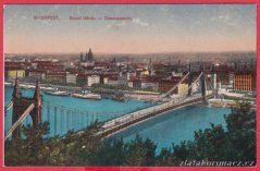 Budapešť - pohled na Dunaj
