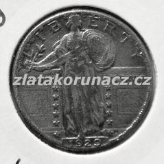 USA  - 1/4 dollar 1929 - dobová kopie?