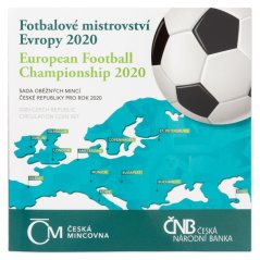 Sada oběžných mincí 2020 ME ve Fotbale