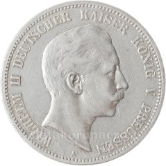 Německo - Prusko - 5 marka 1903 A