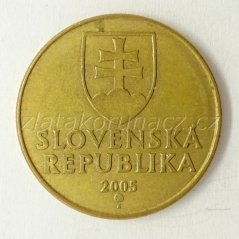 1 koruna - 2005