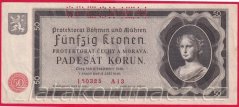 50 Korun 1940 A 13 - perf.