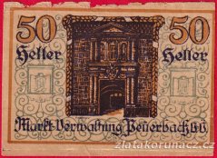 Beuerbach - 50 haléřů - 1920