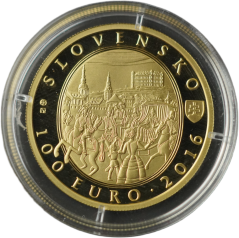 2016 - 100 € Bratislavská korunovace Marie Terezie