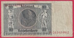 Německo - 10 Reichsmark 22.1.1929 - série K - E