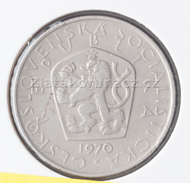 5 koruna 1970