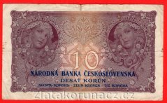 10 korun 1927 s. N 184