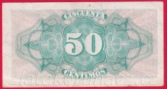 Španělsko - 50 centimos 1937