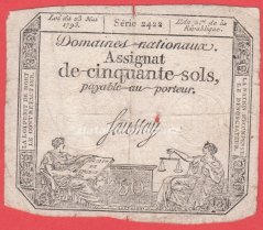Francie - 10 Sous 1793
